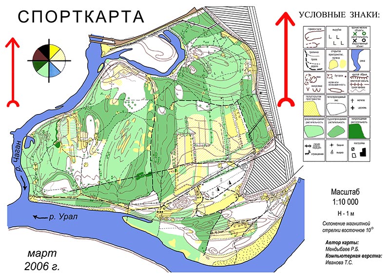 Карта в спортивном ориентировании