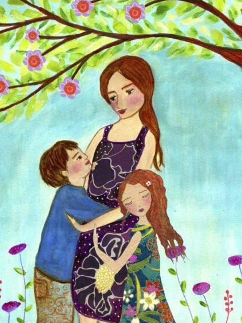 Красивая мама рассказы. Рисунок для мамы. Рисунок на тему материнство. Рисунки ко Дню матери красивые. Детские рисунки мамы.